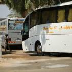 بالصور.. بدء مغادرة الفوج الأول من حجاج غزة عبر معبر رفح