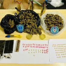 مكافحة المخدرات تحبط تهريب كميات من المخدرات في طولكرم