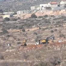 الاحتلال يصدر قرارا بتجريف 33 دونما من أراضي اللبن الشرقية جنوب نابلس