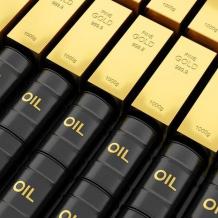 تراجع أسعار الذهب وارتفاع النفط عالميا