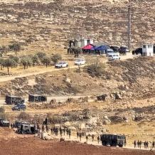 التهجير القسري يتجدد: الاحتلال يستهدف تجمعا بدويا في المغير ويعتقل ثلاثة متضامنين