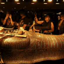 كنوز توت عنخ آمون تعرض لأول مرة في المتحف المصري الكبير