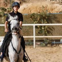 فلسطين تعود إلى الساحة الدولية للفروسية بعد ثلاث سنوات من الغياب