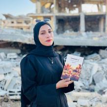 آية أبو نصر.. ناجية من الإبادة توثق حكايتها في كتاب" نجا من مات ومات من نجا"