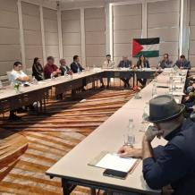 وزيرة الخارجية تبحث مع الجالية الفلسطينية في بانكوك آخر التطورات واحتياجاتهم القنصلية