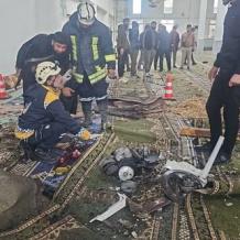 الرئاسة الفلسطيني تدين الحادث الإرهابي بتفجير مسجد في حمص