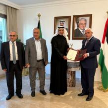 الرئيس يكرّم المدير العام السابق للصندوق العربي للإنماء الاقتصادي والاجتماعي