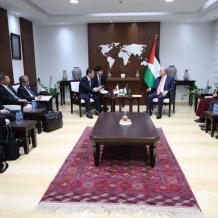 مصطفى يبحث مع وزير خارجية اليابان مستجدات الأوضاع وتعزيز التعاون المشترك