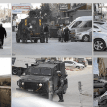 الاحتلال يخطر بهدم محال تجارية في محيط مخيم قلنديا