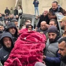 تشييع جثمان الشهيد أبو قبيطة في يطا جنوب الخليل