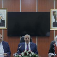 الشيخ يزور جهاز الأمن الوقائي