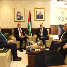 مدير عام مؤسسة المواصفات والمقاييس يستقبل السفير المغربي