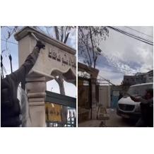 الاحتلال يحطم نصبا تذكاريا لشهداء مخيم شعفاط