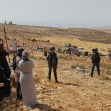 الاحتلال يعلن تجمع "خلة السدرة" قرب مخماس منطقة عسكرية مغلقة