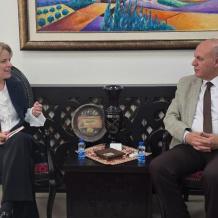 وزير الثقافة يبحث مع سفيرة سويسرا آفاق تعزيز التعاون الثقافي