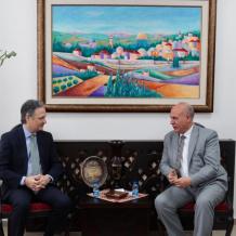 وزير الثقافة يبحث مع القنصل الإسباني آفاق التعاون الثقافي المشترك