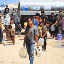 "اليونيسيف" تعلق أنشطتها في شمال غزة بعد استشهاد سائقي شاحنتين