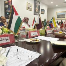 السفير عواد يطلع مجلس السفراء العرب في بكين على تطورات الأوضاع في فلسطين