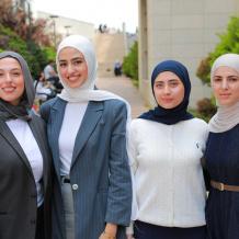 طالبات العربية الأمريكية أولًا في 4 GREEN SPACES عن “Harmony Land” بطوباس