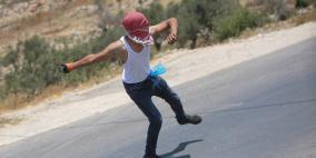 مواجهات على حاجز عطارة شمال رام الله نصرة للاقصى 