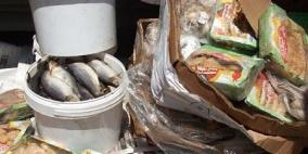 'الاقتصاد الوطني' تتلف 80 طنا من المواد الغذائية الفاسدة بجنين