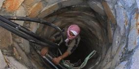 مصرع عامل وإصابة آخر بانهيار نفق في رفح