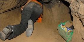 رفح: مصرع مواطن جراء انهيار نفق على الحدود مع مصر