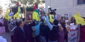 مسيرة تضامنية مع الأسرى في نابلس