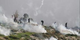 إصابة 7 مواطنين بينهم صحفيون وأطفال في مسيرة كفر قدوم