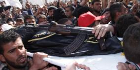 غزة: بيت حانون تودع الشهيدين أحمد ومحمد الزعانين