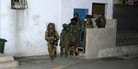 قوات الاحتلال تعتقل (9) مواطنين من محافظة نابلس