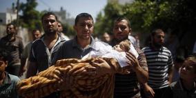 تشييع جثمان الشهيدة الطفلة ياسمين المطوق من جباليا شمال القطاع