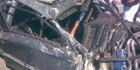 إصابة مواطن بجروح خطيرة بحادث سير شمال الضفة