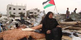 غزة: 4 وقفات في ذكرى مرور عام على العدوان الاسرائيلي