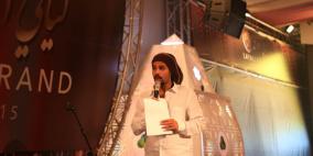 محمد اللحام في حرب ضرب في خيمة ليالي جراند بارك في رام لله