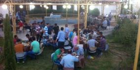 اللجنة التنسيقية لكادر من الانتفاضة واللجنة التنظيمية لفتح في بلاطة تقيمان افطارا جماعيا