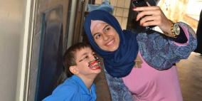 النجاح التطوعية في نابلس ترسم البهجة على وجوه أطفال ذوي الاحتياجات الخاصة