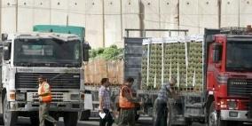 فتح 'كرم أبو سالم' بعد إغلاق لخمسة أيام