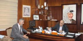 طبيلة يجتمع مع نقيب المهندسين لبحث سبل التعاون