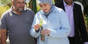 بالصور: محافظ رام الله والبيرة وحركة فتح يتفقدان بيت المربي عبد الدايم