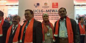 بلدية نابلس تختتم مشاركتها في منتدى المدن المستدامة في تركيا