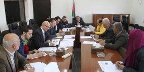 قلقيلية: اجتماع اللجنة الفنية لمشروع إعداد الخطة الإستراتيجية