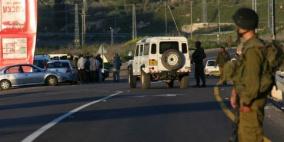 الاحتلال يغلق طريق "يتسهار" جنوب نابلس