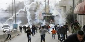 اصابات بالاختناق واعتقال 3 فتيان خلال مواجهات في السيلة الحارثية