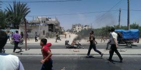 3 اصابات احداهما خطيرة في قصف دراجة نارية غرب رفح