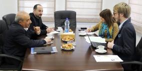 غرفة تجارة وصناعة بيت لحم تبحث مع الرباعية الدولية قواعد وشهادات المنشأ