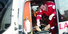 إصابة عامل بجروح خطيرة إثر تعرضه للحرق من قبل مجهولين