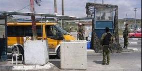 اعتقال شاب من نابلس على حاجز زعترة