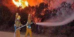 إحتراق منزل في بيت أولا ومركبة في دورا في محافظة الخليل