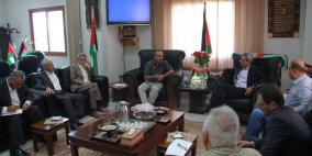 قلقيلية: المحافظ يلتقي هيئة المتابعة للمقاومة الشعبية